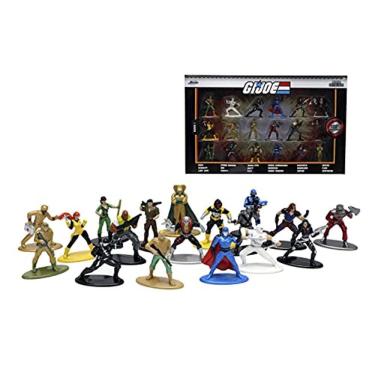 Imagem de Jada Toys G.I. Joe 1.65" 18-Pack Die-cast Figures, Brinquedos para Crianças e Adultos, 32913