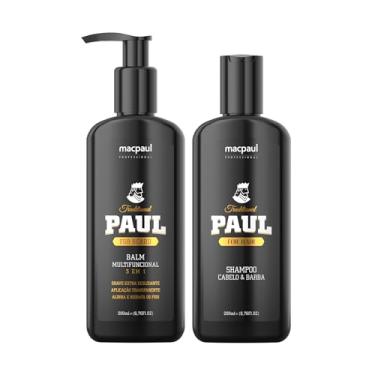 Imagem de Kit Homem Tradicional Cabelo e Barba Shampoo e Balm Linha Traditional Paul Macpaul.
