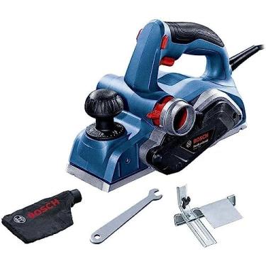Imagem de Bosch Plaina GHO 700 com 700W 220V com 2 lâminas e saco coletor