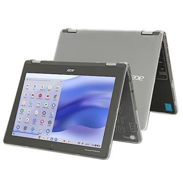 Imagem de mCover Capa rígida compatível apenas com notebooks 2 em 1 Acer Chromebook Spin 512 R853TA 2021 ~ 2023 de 12 polegadas (não serve para nenhum outro modelo) - transparente
