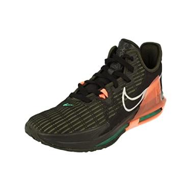 Imagem de Nike Tênis masculino Lebron Witness 6, preto/prata metálica, sequoia, 42, Preto/prata metálica, sequóia, 44 BR