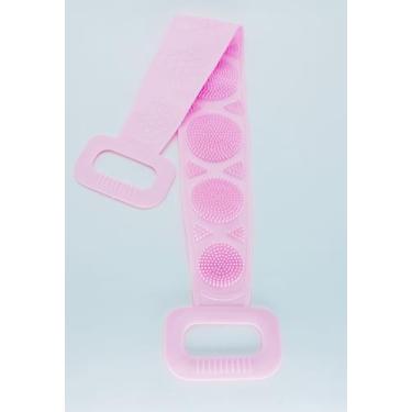 Imagem de Escova Esponja Banho Lava Costas Bucha Esfoliação Corpo Todo - XVS, Ro