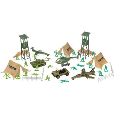 Imagem de Miniatura Colecionável Forcas ARMADAS Playset 75 Peças - Gulliver