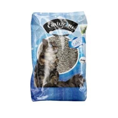 Imagem de Areia Sanitária Higiênica Gatozim Talco 4kg Tezopet