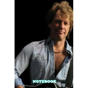 Imagem de NOTEBOOK : Jon Bon Jovi Band Notebook Lined Pages Diary, Thankgiving Notebook and Writing Journal #535