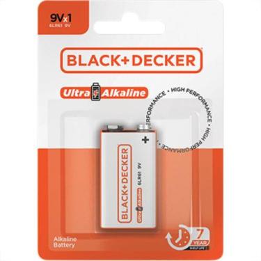 Imagem de Pilha Alcalina B_D Bateria 9V - BLACK & DECKER
