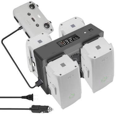 Imagem de Carregador Hanatora para DJI Air 2S e Mavic Air 2 - Parede e Carro