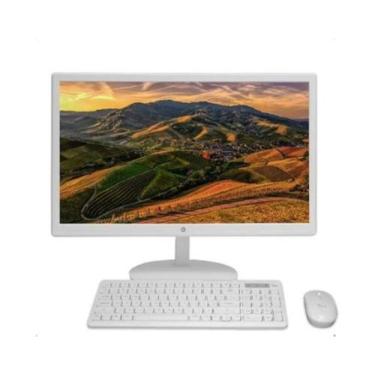 Imagem de Monitor Led 20" Polegadas + Kit Teclado e Mouse Sem Fio - Brazil Pc De