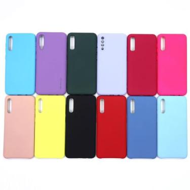 Imagem de Capinha Samsung A50/A30s/A50s Silicone Aveludada versão 100% premium -