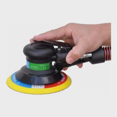 Imagem de Lixadeira Pneumática Orbital Aspirada 6 Rokit Roquite Hokit