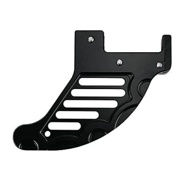 Imagem de NICECNC Protetor de disco de freio traseiro preto compatível com Husqvarna 125-501 TC/FC/TE/FE modelos 2014-2017 FC250/350/450 2019-2021 Veja o ajuste