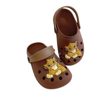 Imagem de Babuche Simba Infantil Unissex Rei Leão Leve Confotável Dia a Dia - Ma