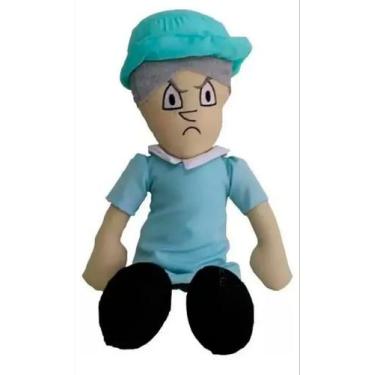 Imagem de Boneco De Pelucia Sra Clotilde ou Seja Bruxa do 71 Da Turma Do Chaves 
