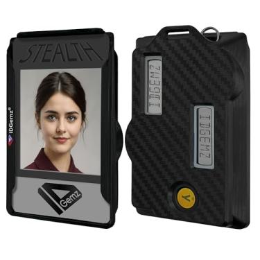 Imagem de IDGemz Suporte Para Crachás Rsa Securid E Tokens Yubikey5 Nfc - Comporta Até 3 Stealth Black (2 1 Yubikey)