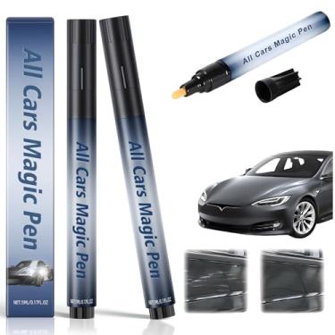 Imagem de Caneta mágica para todos os carros, caneta de remoção de arranhões de carro mágico, correção rápida para arranhões e pintura, caneta mágica para arranhões no carro, caneta de tinta de retoque à prova