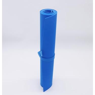 Imagem de OISAKLD Espuma EVA azul 2 mm-10 mm 13,7" × 39" folha de espuma artesanal 74 kg/m³ espuma cosplay para artesanato modelo cosplay 2 mm