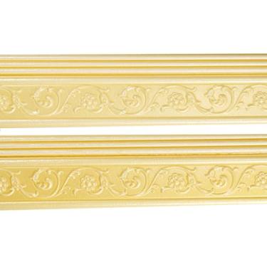 Imagem de Adesivo de parede estéreo 3D autoadesivo linha de rodapé linha de acabamento de parede adesivo de papel de parede faixa de borda autoadesiva borda de espuma decoração DIY