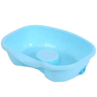 Imagem de Tigela de xampu portátil, bandeja de lavagem de cabelo, lavatório de xampu para lavatório de cabeceira e cabelo acamado