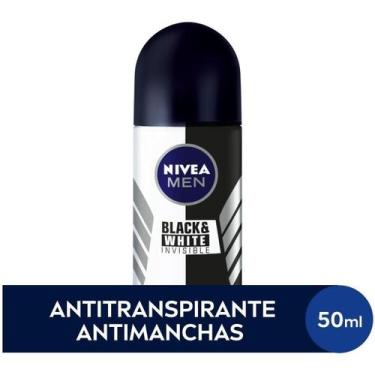 Imagem de Kit c/ 4 Desodorante Antitranspirante Men Roll On Black & - Nivea Men