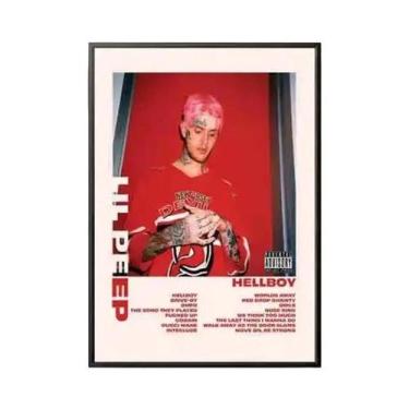 Imagem de Conjunto De Pôsteres De Hip Hop Lil Peep Hellboy Crybaby Live Forever 