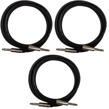 Imagem de 3 Cabos Santo Angelo Balanceado P10 P10 Mono Sa2x 7 Metros