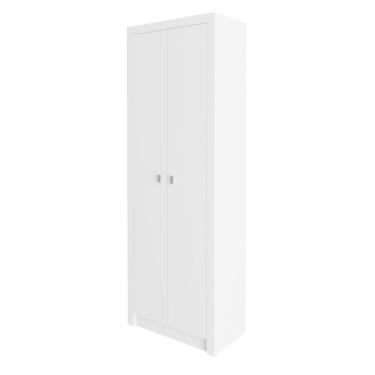 Imagem de Armário Multiuso 60cm com 2 Portas e 5 Prateleiras Am Branco