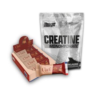 Imagem de Kit Barra de Proteína Premium 12un - Chef Whey + Creatina Monohydrate 