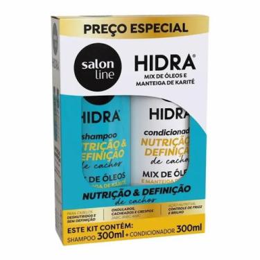 Imagem de Kit Salon Line Hidra Nutrição e Definição de Cachos Shampoo + Condicio