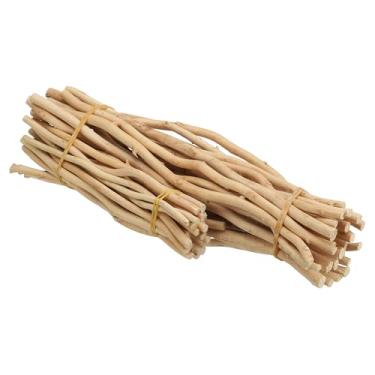 Imagem de PATIKIL 50 peças / 2 bastões de madeira de tamanho, 0,5 a 1,3 cm de diâmetro, madeira flutuante natural para artesanato, palitos de artesanato de madeira para bricolage, adereços de foto decoração de