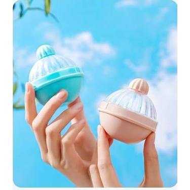 Imagem de Forma de bola de gelo 6 cm - Bandeja antiaderente e reutilizável (1 unidade) amarela