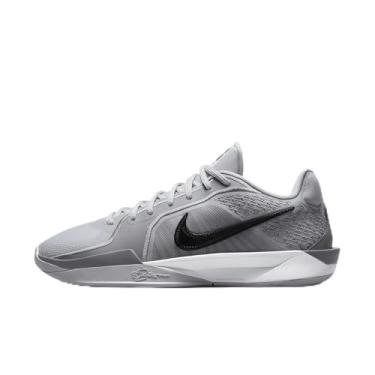 Imagem de Nike Tênis de basquete Sabrina 2 (HF3234-001, cinza lobo/cinza fumo/volt/preto), Cinza lobo/cinza fumê Volt/preto, 39