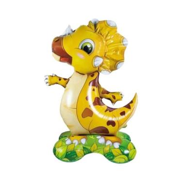 Imagem de Conjunto De Balões De Dinossauro Verde Para Crianças, Decoração De Fes