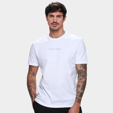 Imagem de Camiseta Calvin Klein Casual Masculina-Masculino