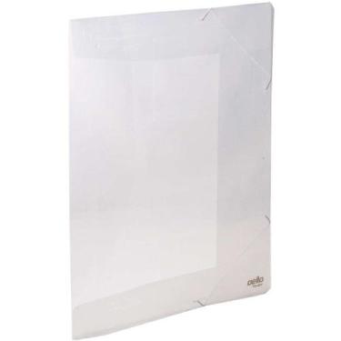 Imagem de Pasta Aba Elástica Plástica A3 Cristal Top Line 5un - Dello