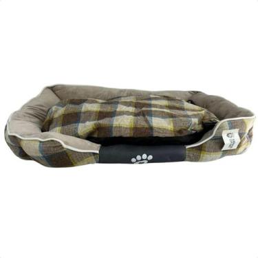 Imagem de Cama P/ Cachorro Gato Caminha Pet 60x74 100% Lavável Linda M - Senhor 