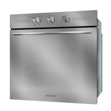 Imagem de Forno Elétrico Digital de Embutir Mueller Espelhado 70 Litros com funç