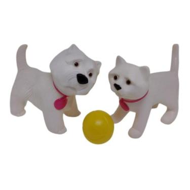 Imagem de Brinquedo gatinho e cachorrinho meu pet amiguinhos - Anjo