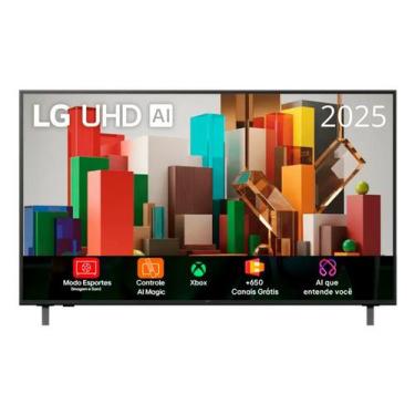 Imagem de Smart Tv LG 43" 4K Ultra HD WebOS 25 AI Smart Magic Alexa 43AU801, 43"