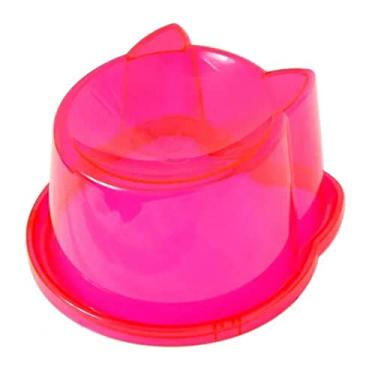 Imagem de Comedouro Ergonômico Antiformiga Para Gatos Pet 150ml Petlon (Rosa)