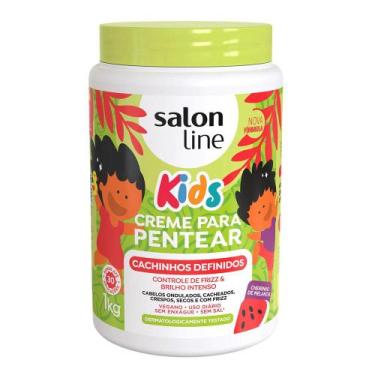 Imagem de Creme Pentear Cachinhos Definidos Kids 1Kg Salon Line