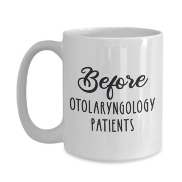 Imagem de Caneca de café otorrinolaringologista, ideia de presente para otorrinolaringologistas, presente para médicos, ideia de presente para pacientes otorrinolaringologistas, presente para otorrinolaringologistas, ideia de presente de cesta de Natal de aniversário