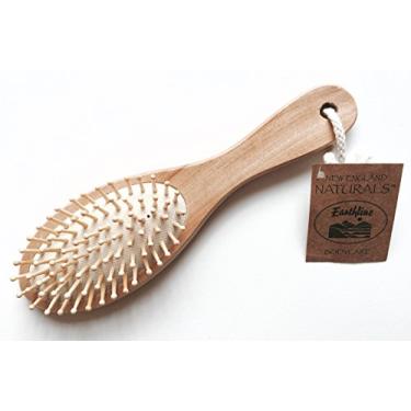 Imagem de Escova de cabelo de massagem de madeira 1 escova