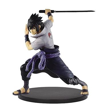 Imagem de FIGURE NARUTO SHIPPUDEN - UCHIHA SASUKE SHARINGAN - VIBRATION STARS REF:21641/21642 - BANDAI BANPRESTO, Multicor