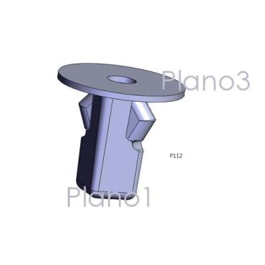 Imagem de Kit Presilha Parabarro Dianteiro Fielder 04 A 08 - Plastcar