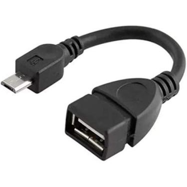 Imagem de Cabo Adaptador USB Micro USB  Otg Usb Fêmea - Otg - Info