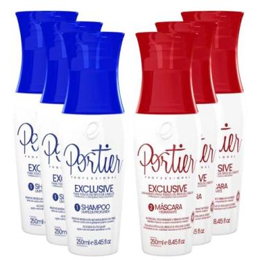 Imagem de Kit C/3 Progressiva Portier Exclusive Professional 250ml Original!