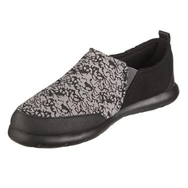 Imagem de isotoner Tênis masculino Zenz Active Slip-On: sapatos casuais ultramacios com suporte flexível e malha respirável, Cinza, 41