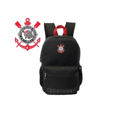 Imagem de Mochila Esportiva Escolar Corinthians Poderoso Timão Oficial - Xeryus,