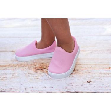 Imagem de Calce Facil Casual Infantil Mulher Leve - Cazzani, 25, Rosa, Unissex
