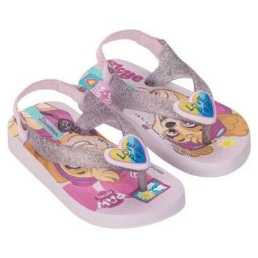 Imagem de Sandalia Chinelo Elastico Meninas Patrulha Canina 27296